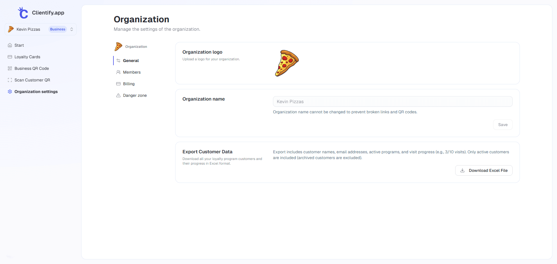 Business Profile Setup